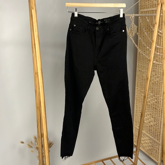 7 for Mankind High Waist Skinny Jeans - Picture 1 of 3